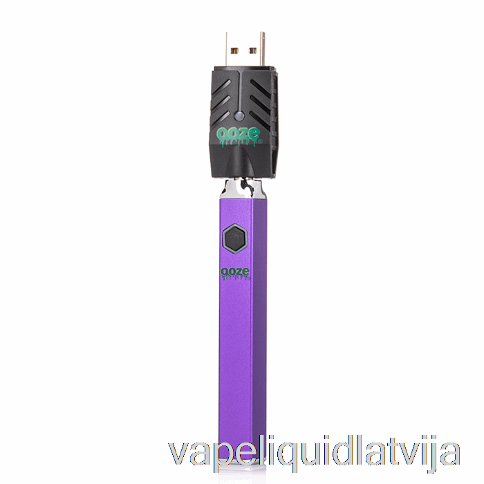 Ooze Quad Flex Temp 500mah Akumulators Violets Vape šķidrums